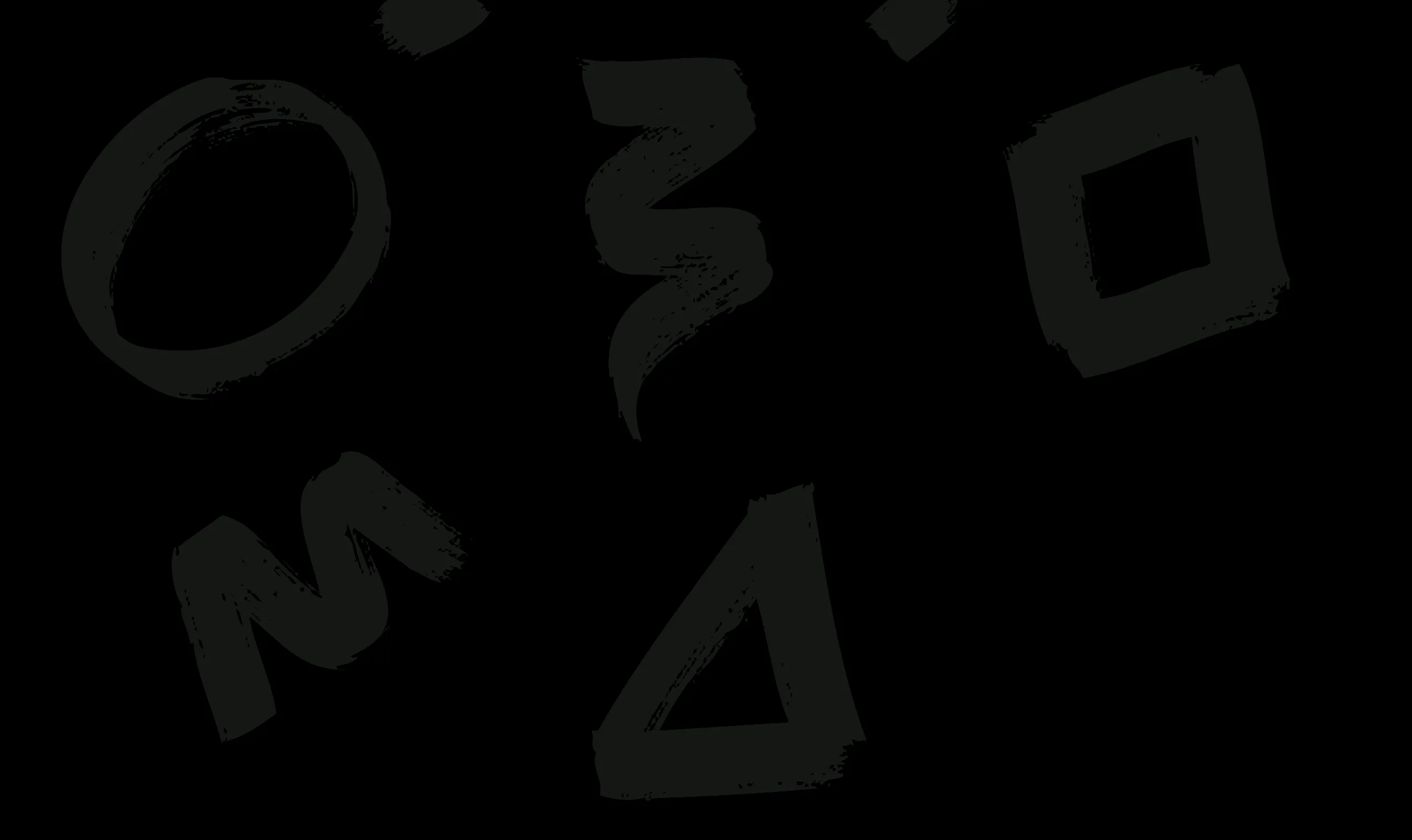 black background with grey confetti