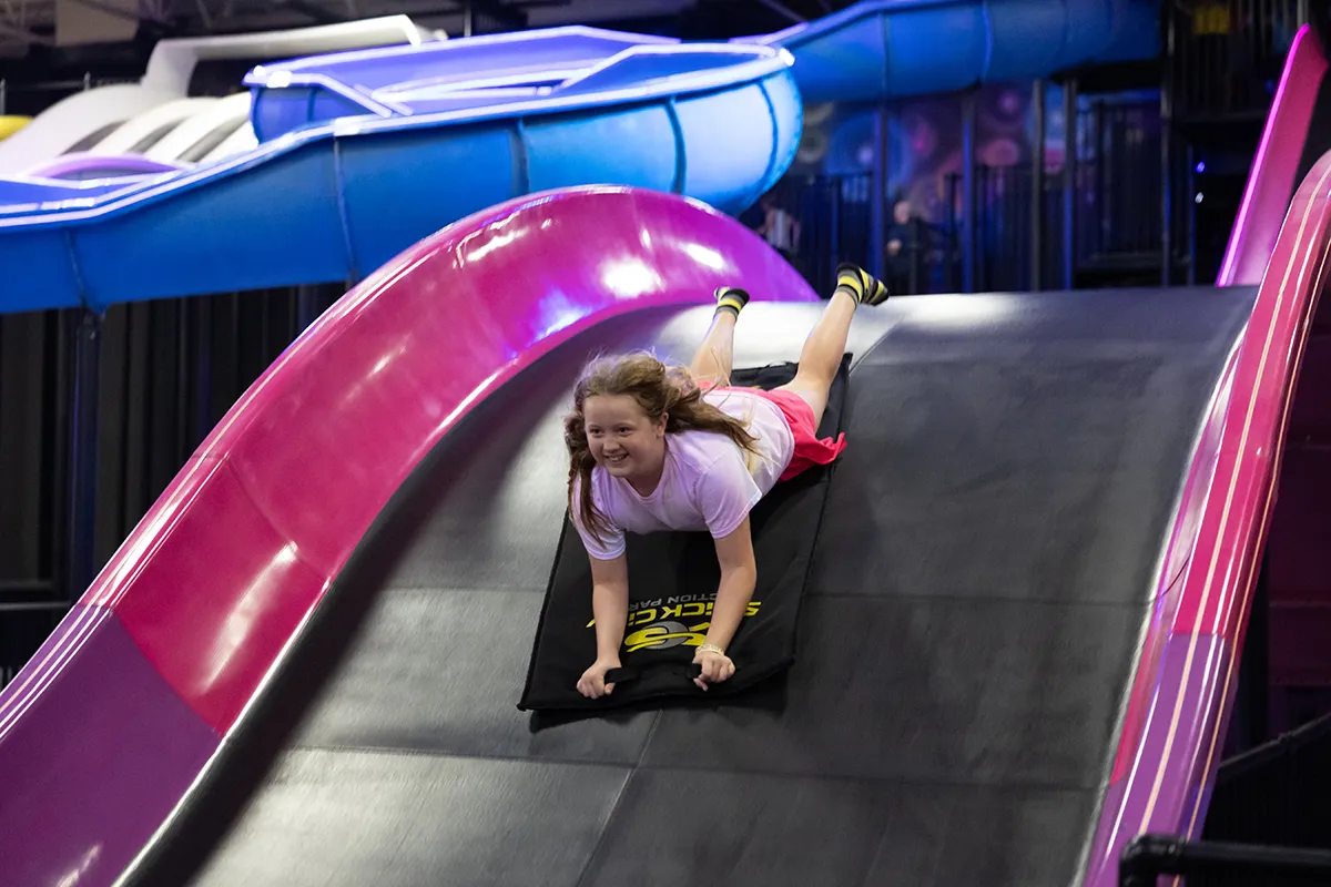 dragon slide slick city action park pigeon forge