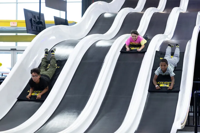 fast lane slide slick city action park