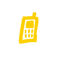 yellow phone