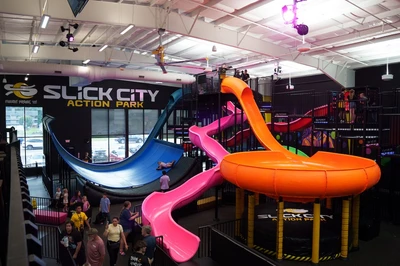slick city action park in pigeon forge